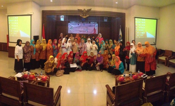 Dalam rangka ulangtahun BPJS ke-48 diadakan pemeriksaan IVA dan Papsmear serentak seluruh Indonesia, Di Depok dipusatkan di Balaikota Depok.