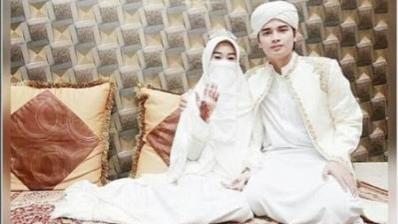 Ustaz Arifin Ilham menikahkan putra sulungnya yang masih berusia 17 tahun.