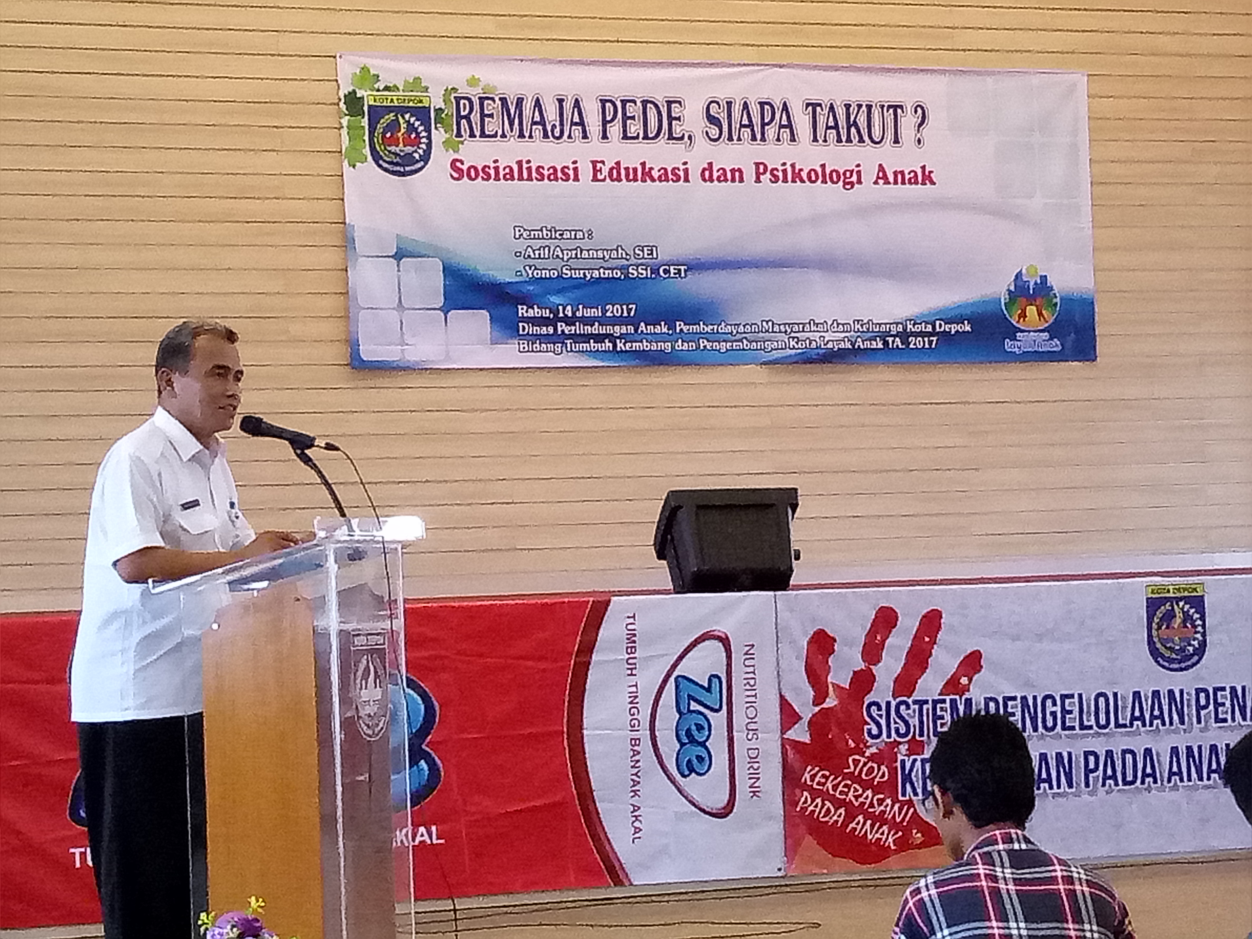 Kepala Dinas Perlindungan Anak Pemberdayaan Masyarakat dan Keluarga (DPAPMK)  Eka Bakhtiar. 