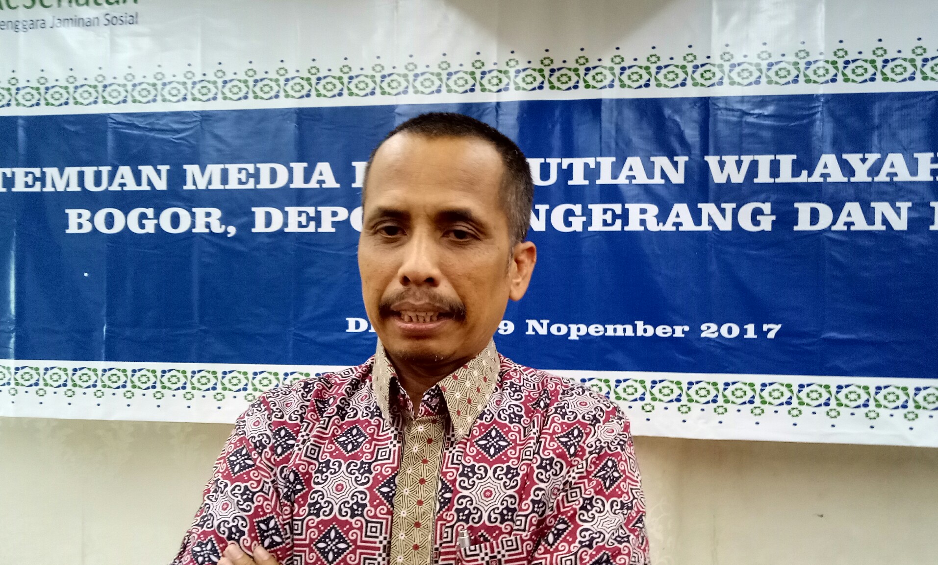 Asisten bidang  SDM,  Umum dan Kebijakan Publik BPJS Kesehatan Kedeputian Wilayah DKI Jakarta,  Bogor,  Depok,  Tangerang dan Bekasi. 