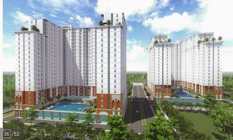 Inilah Cinere Resort Apartemen yang sedang dibangun di Cinere,  Gandul Kota Depok. 