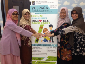 Tim Puspaga siap memberikan edukasi perlindungan anak kepada masyarakat.